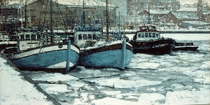 Winter Harbor, Helsinki, Finland